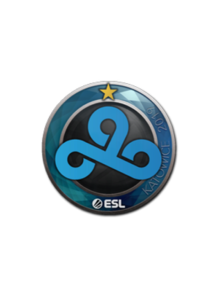 Cloud 9 Brooch
